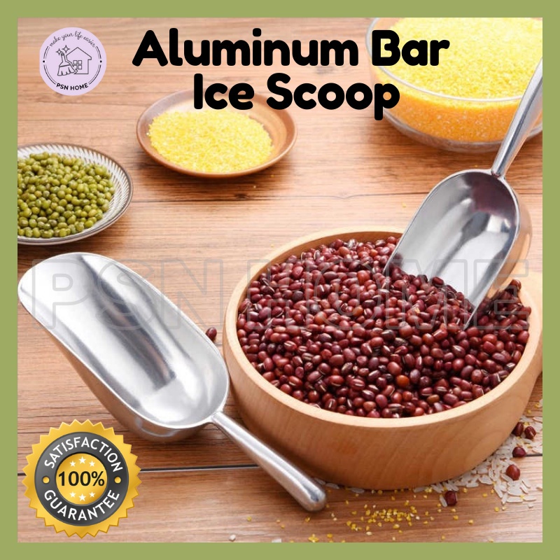 12 X Scoop With Round Bottom 340ml / 12oz Aluminium Ice
