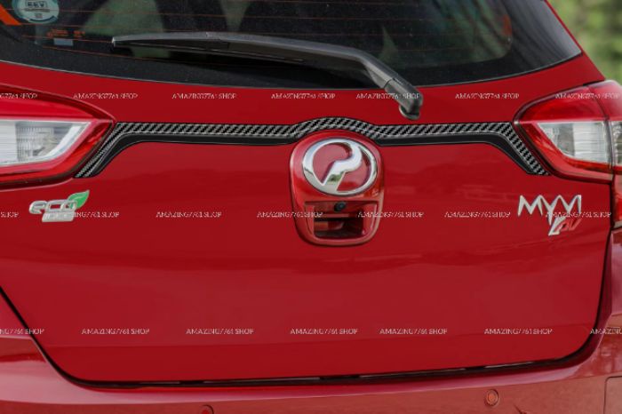 AMAZING PERODUA MYVI 2018-2022 REAR BACK DOOR TRIM GARNISH REAR BONNET ...