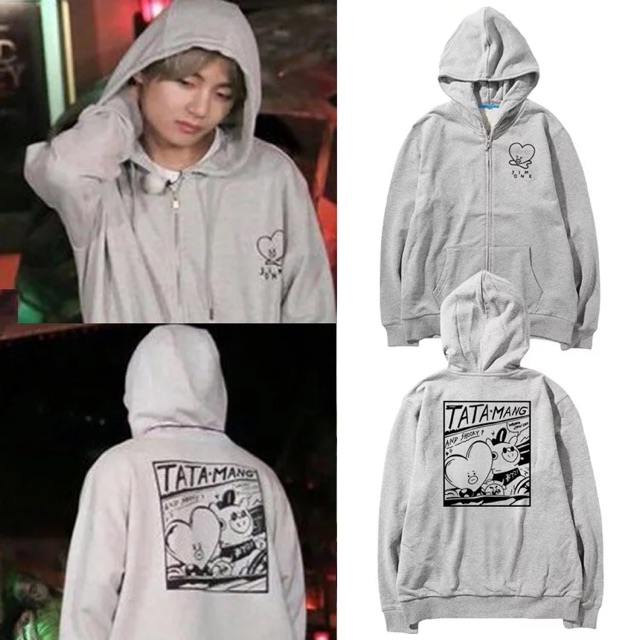 BTS TAEHYUNG HOODIE Shopee Malaysia