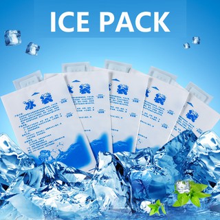 1 reusable gel ice pack insulated dry cold ice pack gel cooling bag food  fresh food ice pack lunch box food canned wine medical