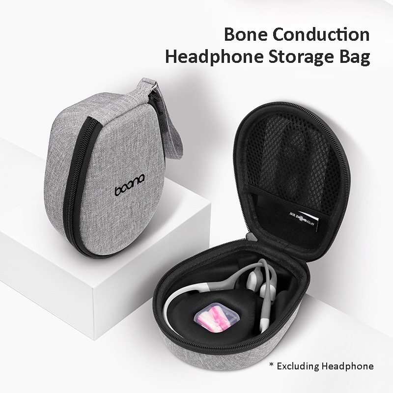 Boona Hard Shell Carrying Case for Aftershokz Bone Conduction Headphone