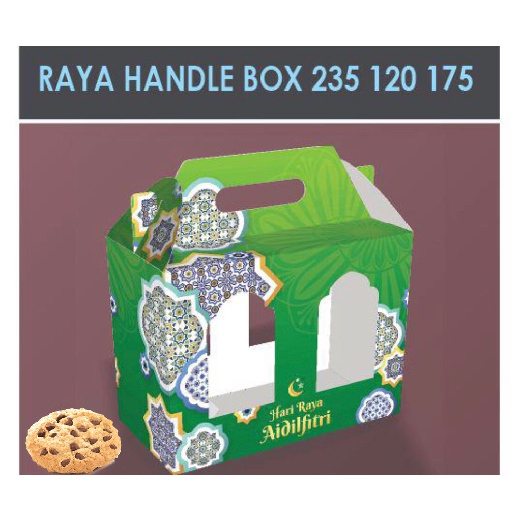 Ready Stock 1pc Kotak Hari Raya Tebal / Kotak Kuih Raya /Hari Raya Gift ...