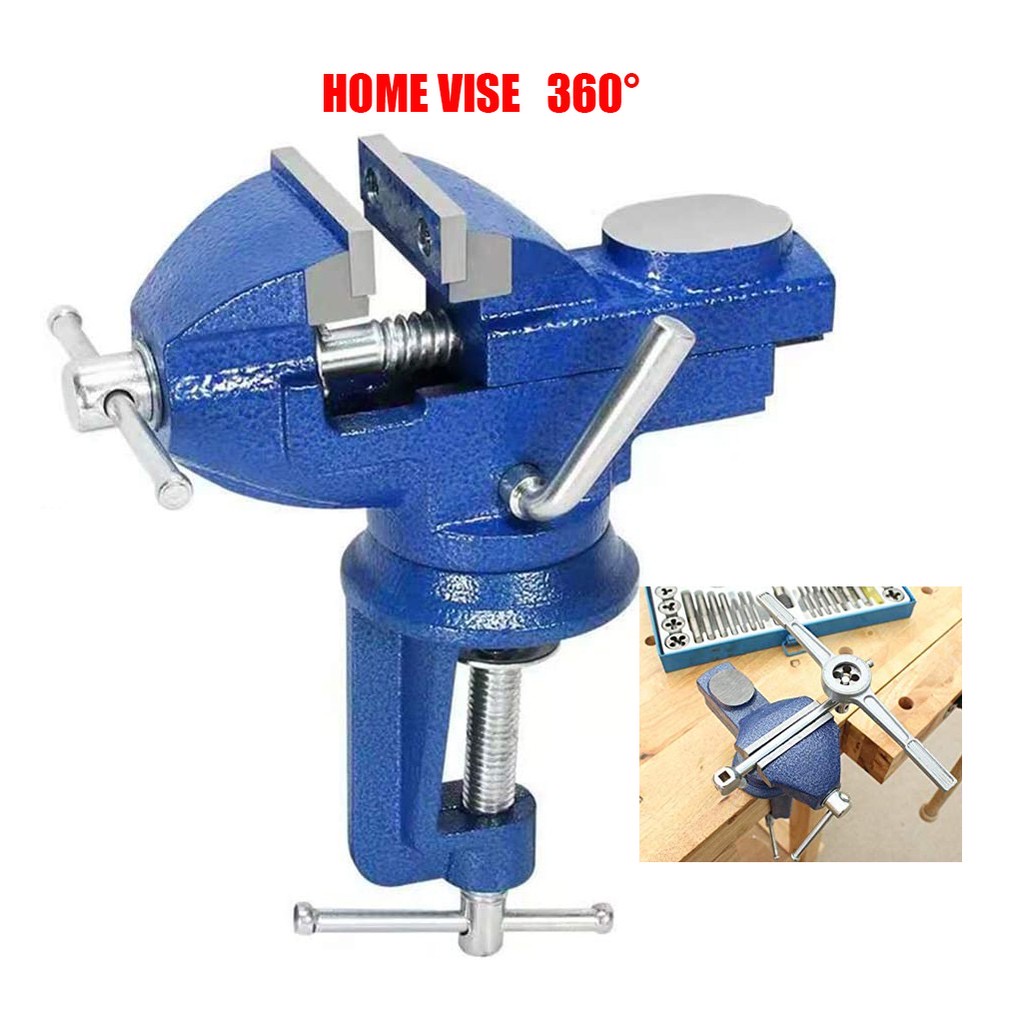 Diamond Table Vise Heavy Duty Mechanic Clamp-on Table Vise 360 Degree ...