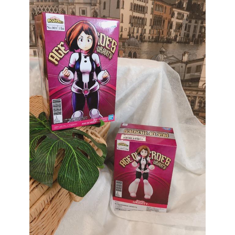 Banpresto 85457P - My Hero Academia Age Of Heroes - Statuetta Di Uravity (Ochaco Uraraka), Altezza 15 Cm, Collezione Ufficiale