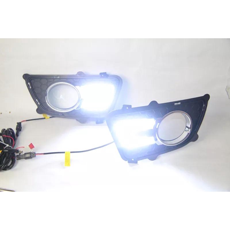 Car Flashing 2Pcs DRL For KIA Sportage 2008 2009 2010 2011 2012 2013