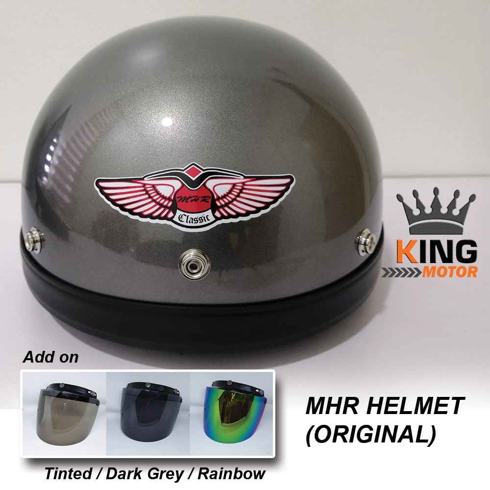 Helmet 2024 mhr silver