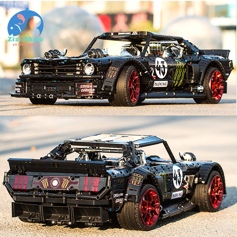 Technic ford mustang hoonicorn brick set hot sale