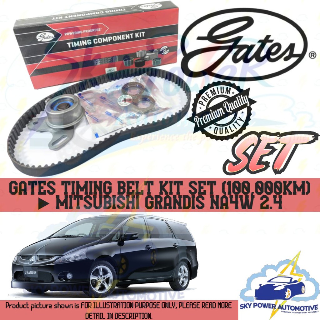 Timing Belt Kit Water Pump Fit 91-99 Mitsubishi 3000GT Dodge Stealth 6G72