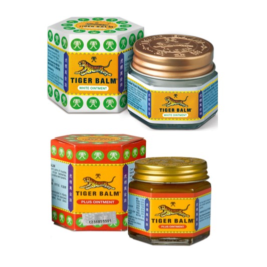 TIGER BALM WHITE OINTMENT / PLUS OINTMENT - 4 SIZE TO CHOOSE | Shopee ...