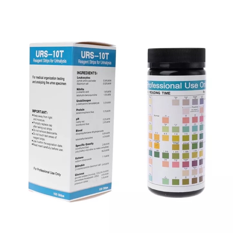 MIMO Ketone Glucose Test Strip Ketone Urine Test Reagent Strips URS-1K ...