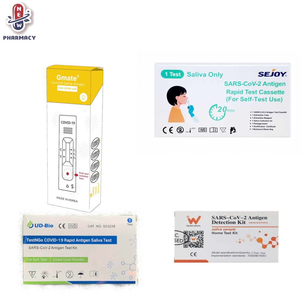 *Clearance* Covid-19 Saliva Self-Test Kit (Gmate 1's/ UD-Bio TestNGo 1 ...