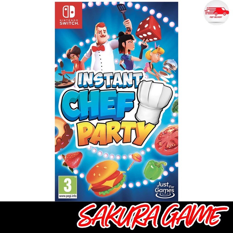 Nintendo Switch Instant Chef Party (US)(English/Chinese)(NEW) | Shopee ...