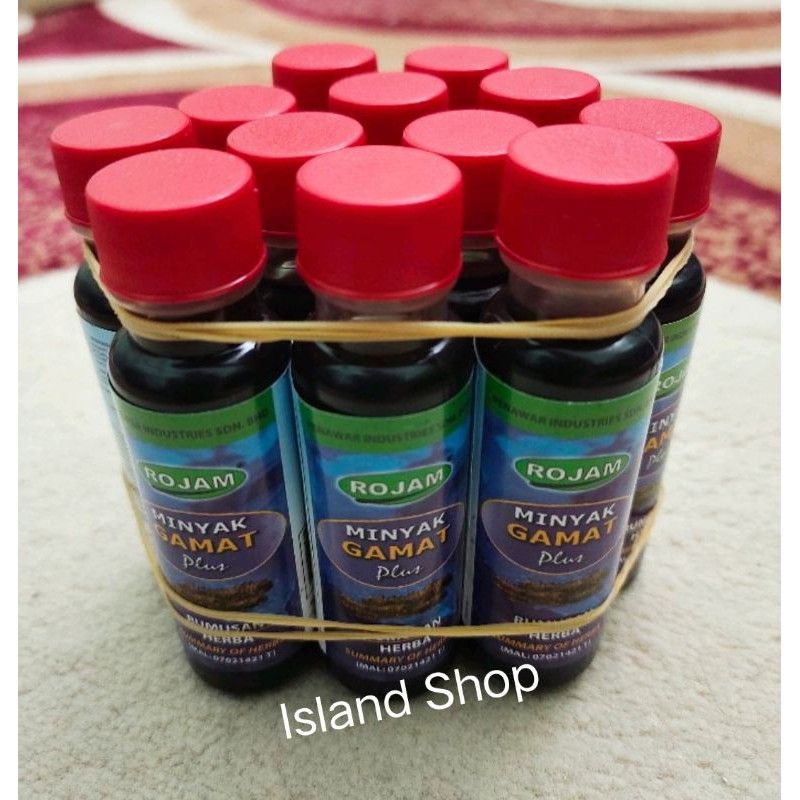 MINYAK GAMAT PLUS ROJAM 💯ORI LANGKAWI | Shopee Malaysia