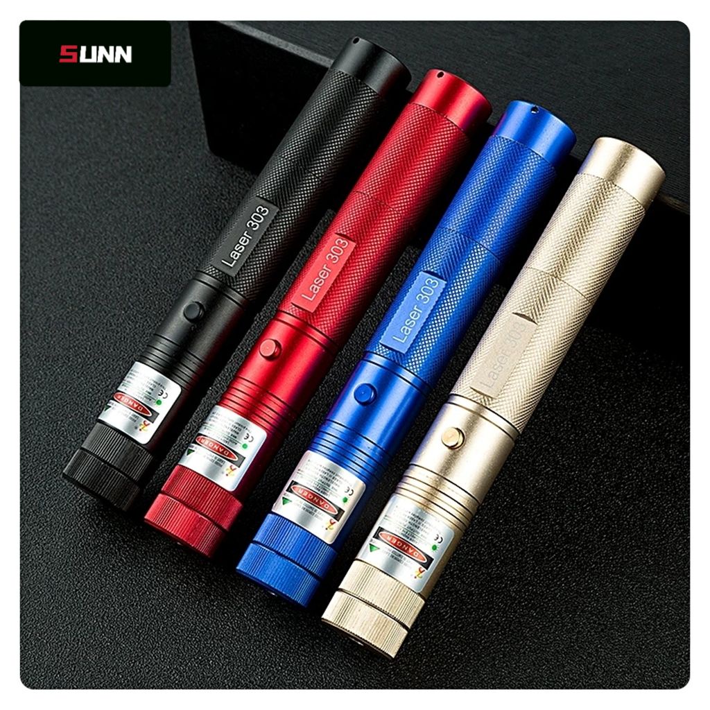 SUNN 303 Laser Pen Green Laser Pointer Light Laser Flash Light