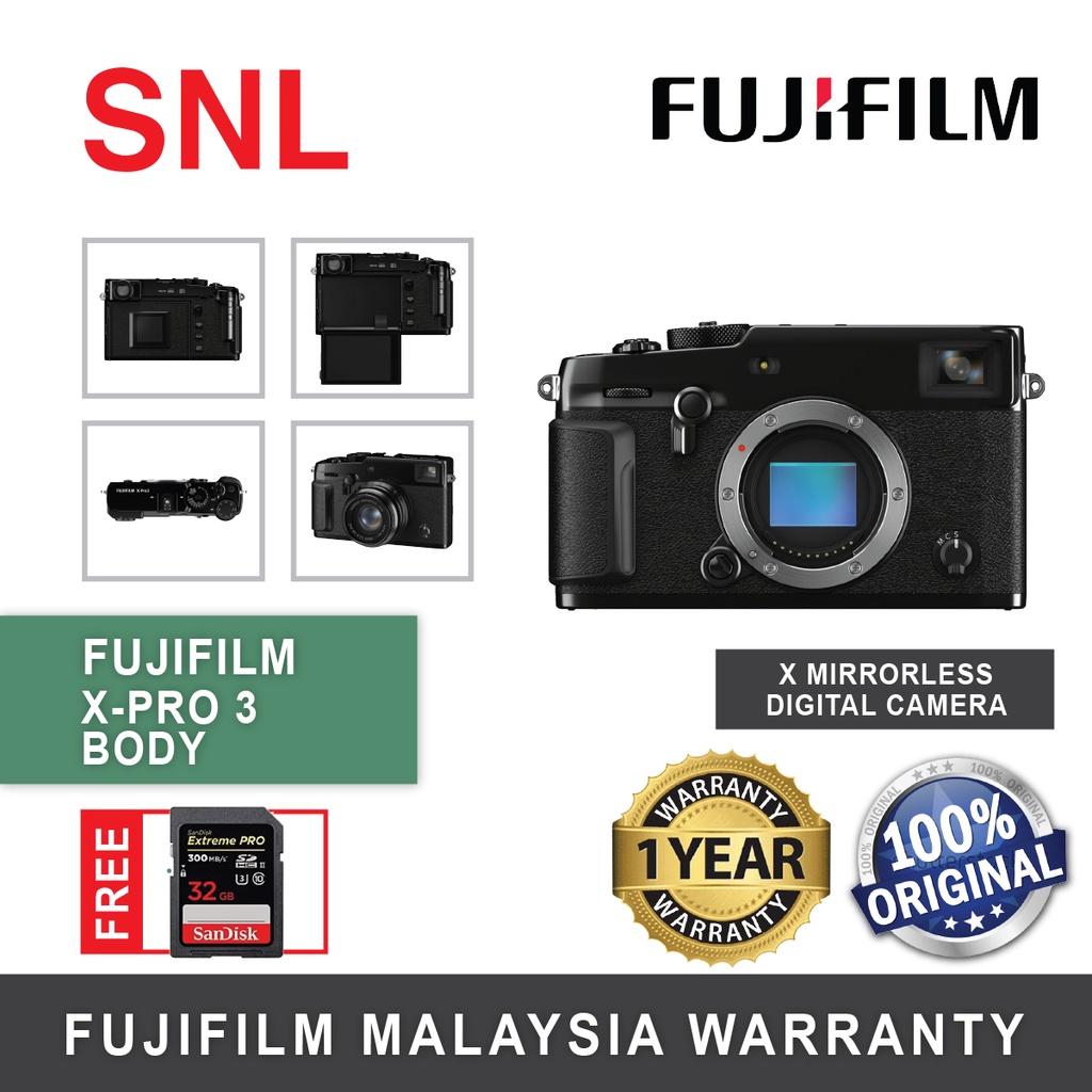 Fujifilm X-Pro 2 Mirrorless Digital Camera, Black (Body Only)