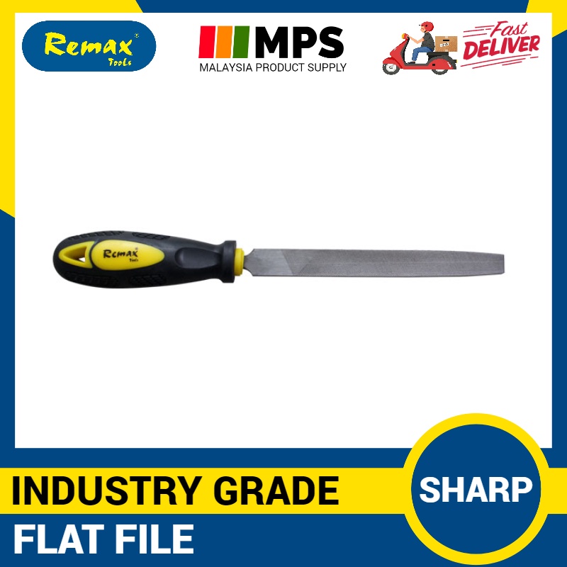 Remax Flat File Hand File Double Cut Teeth Made of High Carbon Steel 6 ...
