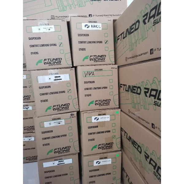 FTUNED Spring CLS (Comfort Lowered Spring) Proton | Shopee Malaysia