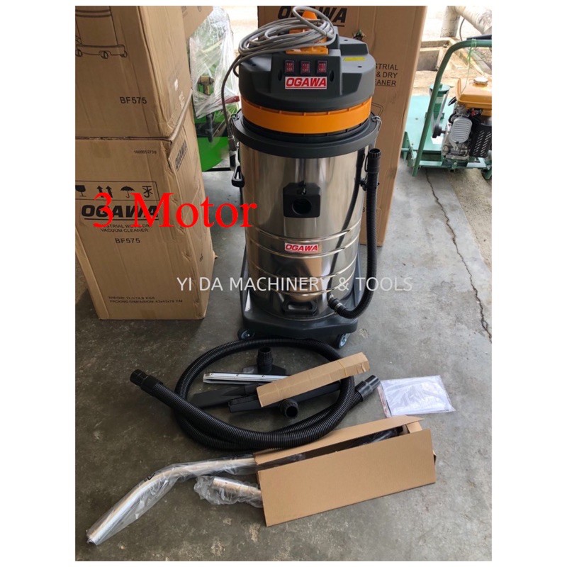 Ogawa Heavy Duty 3000W 80Litre BF5853 Commercial Wet & Dry Vacuum