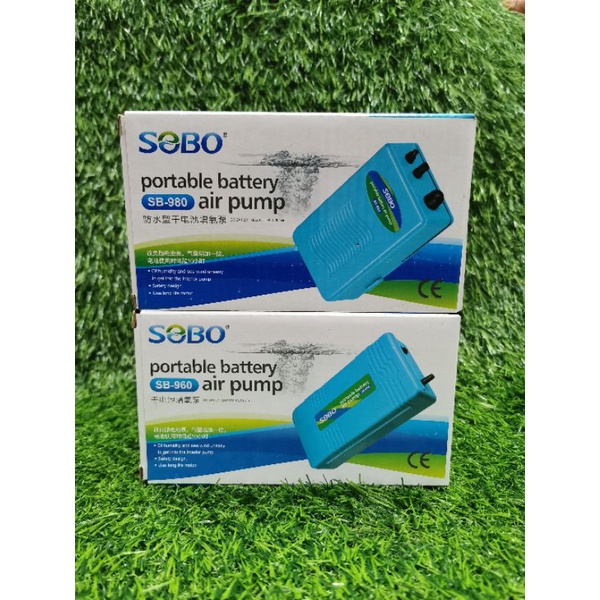 SOBO PORTABLE BATTERY AIR PUMP ( SB960 SB980) Shopee Malaysia