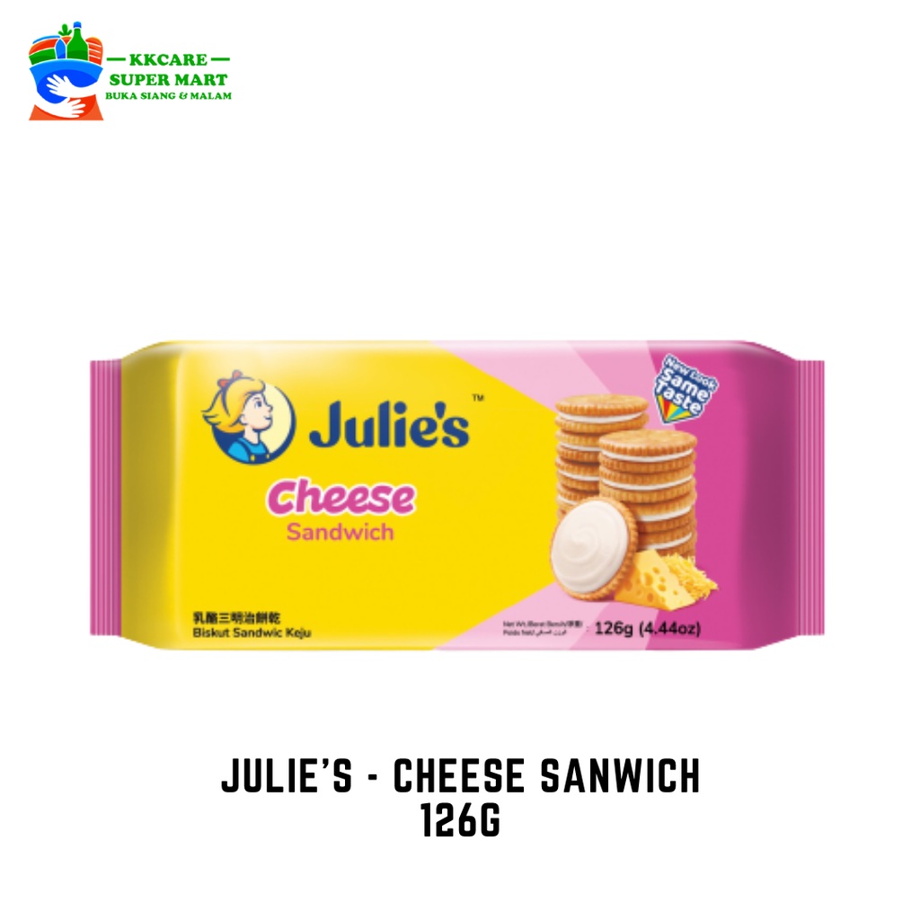 Julie's - Cheese Sanwich - 126g | Shopee Malaysia