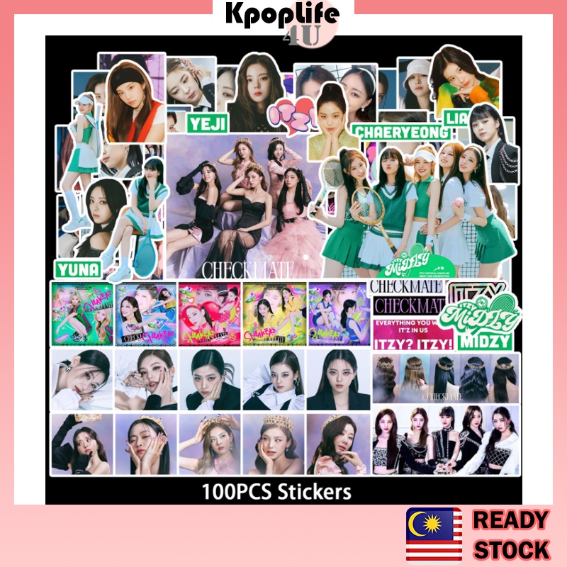 ITZY Album Deco Sticker Set ( 94pcs ) KpopDiary Laptop PVC Wallet ...