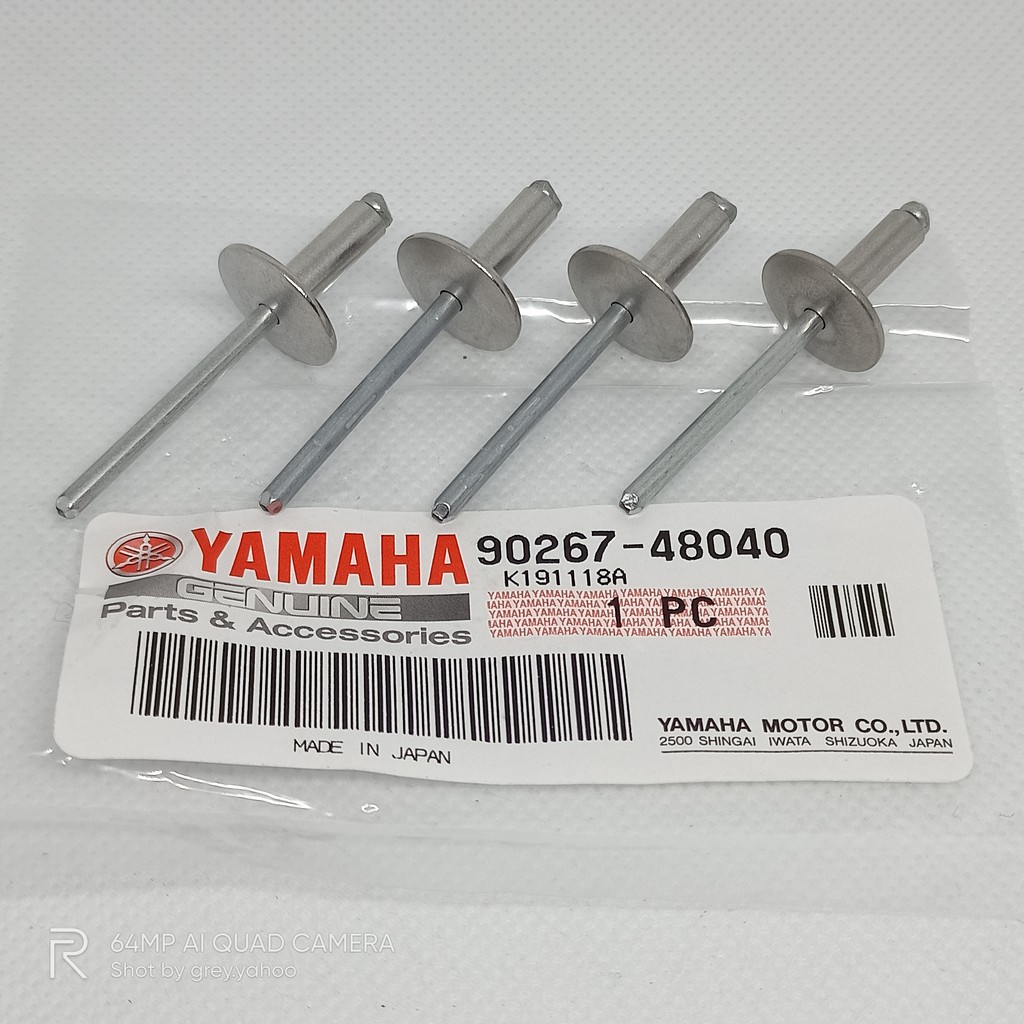 Yamaha RXZ Ribet Besar Mudguard Original Japan (90267-48040) | Shopee ...