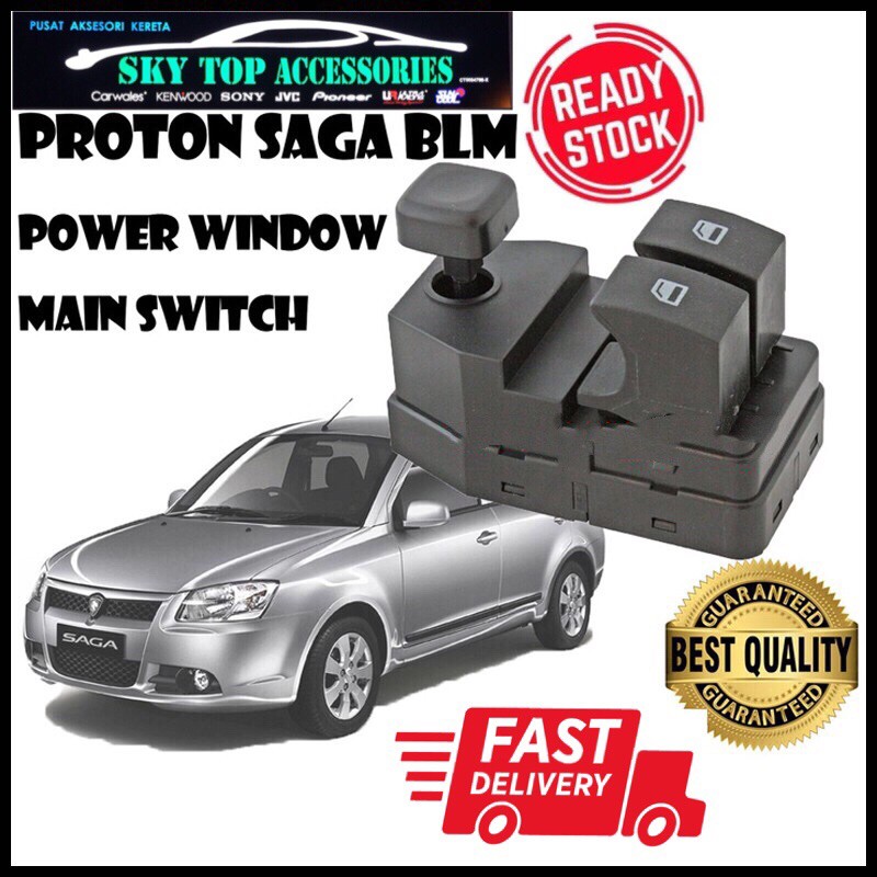 OEM Proton Saga BLM Power Window Main Switch Shopee Malaysia