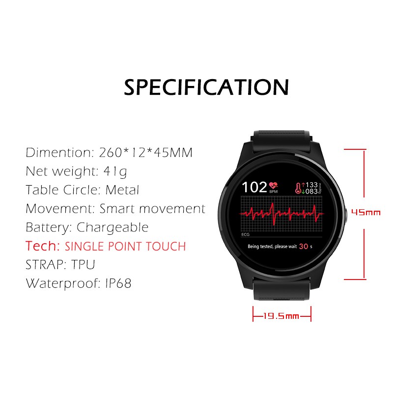 North edge e101 smartwatch review clearance
