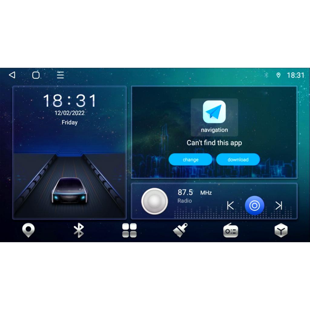 Ready Stock TS18 4GB Android Car Player QLED TS18 Metal Body Cooling