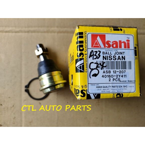 NISSAN CEFIRO-A33 SERENA-C24 LOWER ARM BALL JOINT 40160-2Y411 price for ...