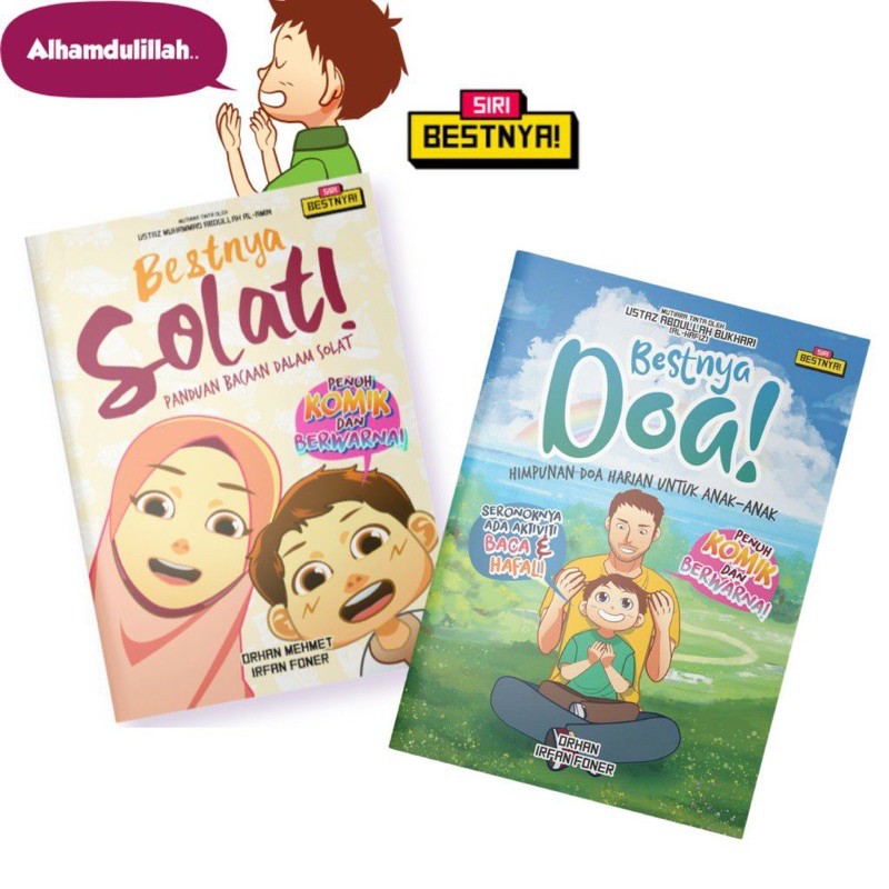 BUKU SIRI BESTNYA DOA DAN BESTNYA SOLAT | Shopee Malaysia