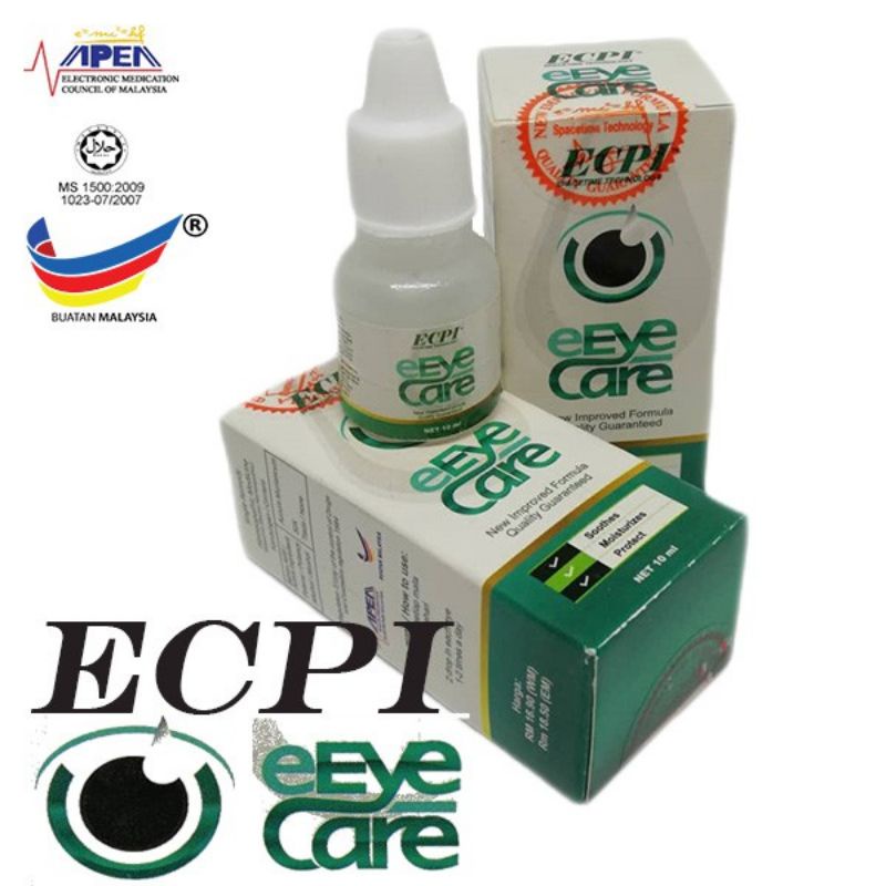 Eye Care (ECPI) Formula Terkini 10ml | Shopee Malaysia