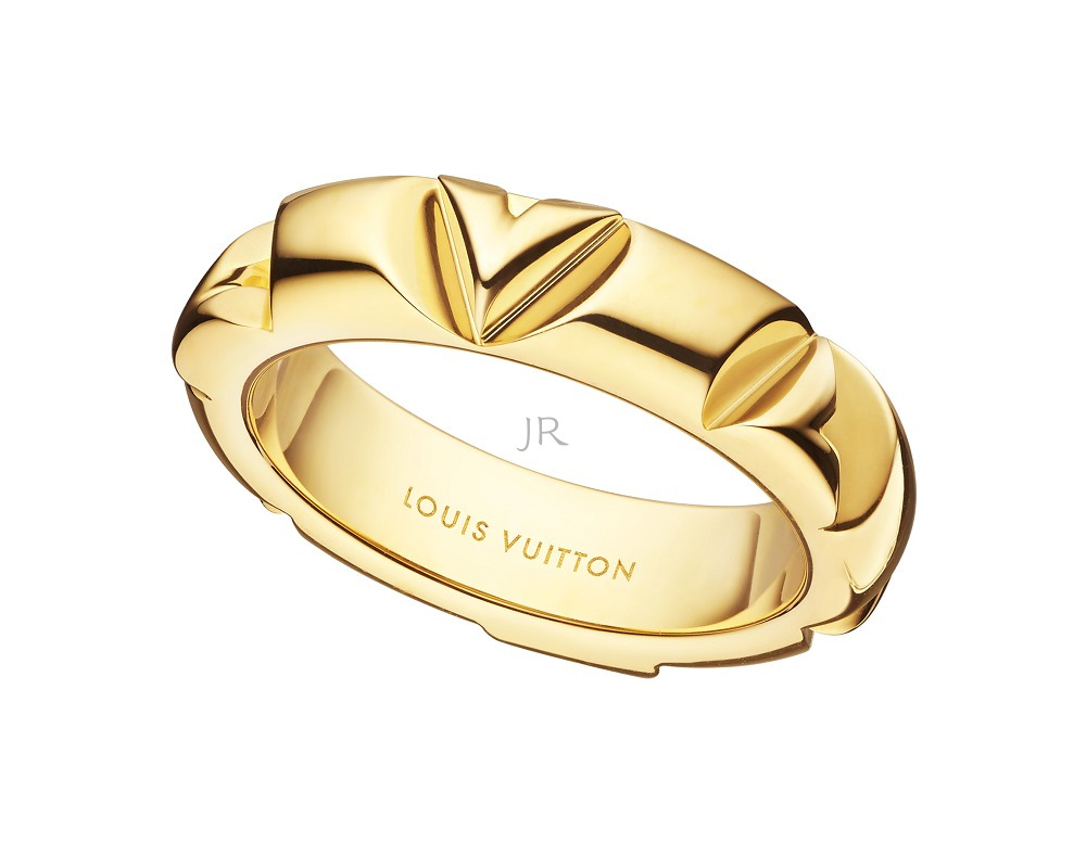 Louis Vuitton - LV Volt Multi Wedding Band White Gold - Grey - Unisex - Size: 052 - Luxury