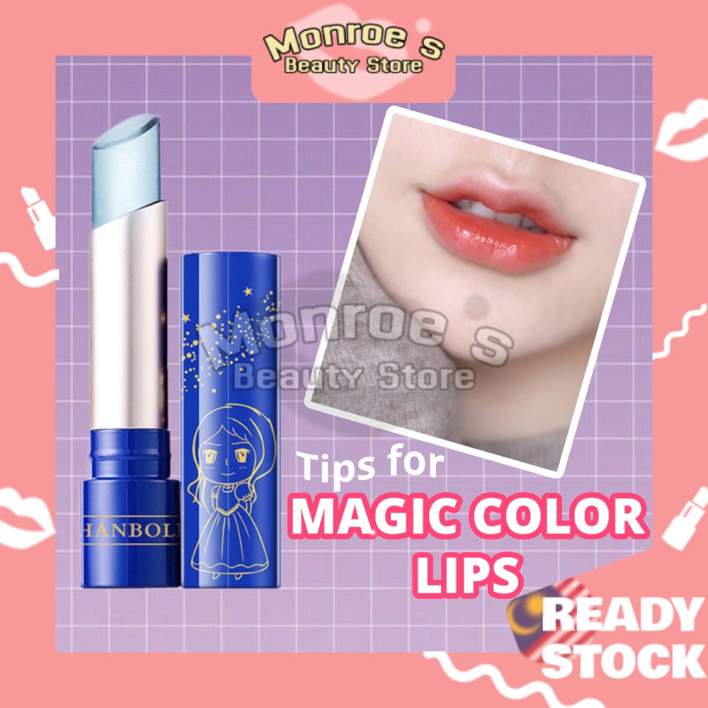 Monroe 🇲🇾 Hanboli Ultra-moisturizing Waterproof Cute Lip Balm Magic ...