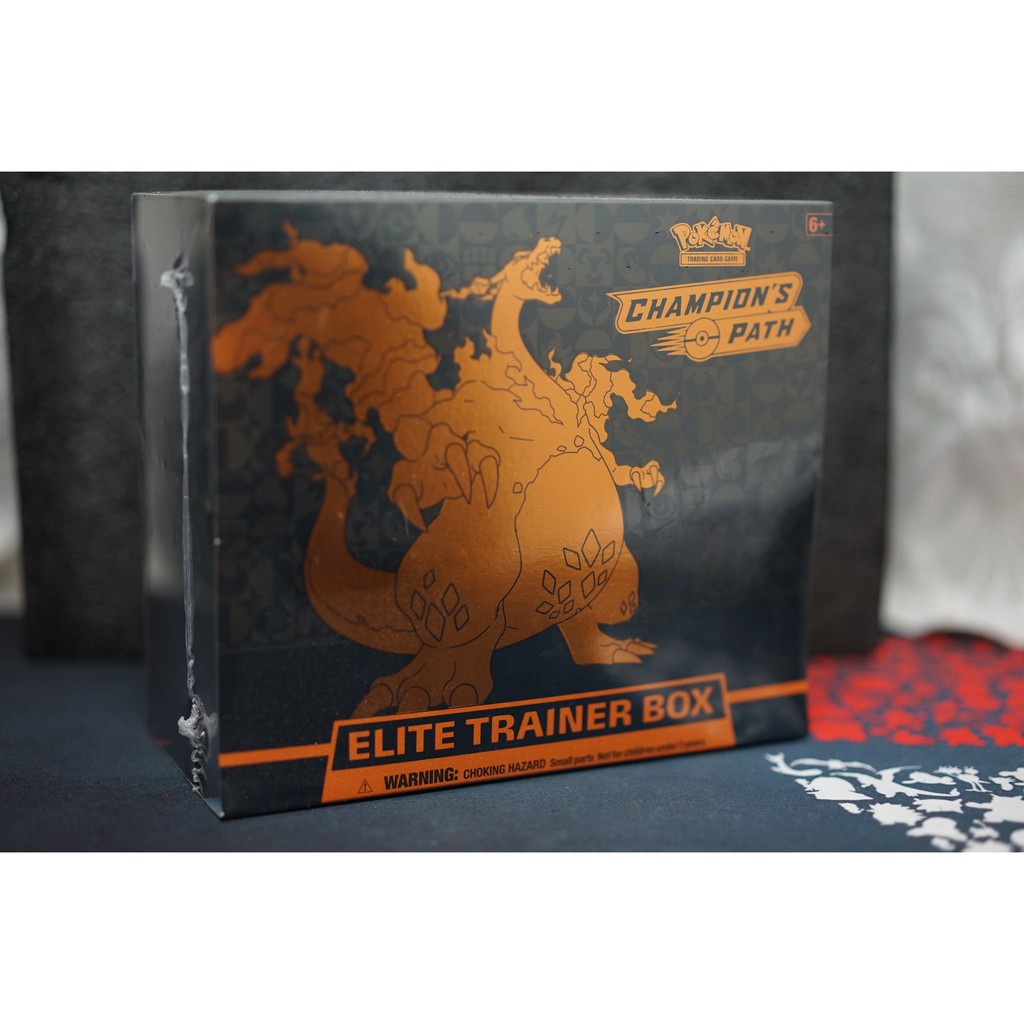Pokemon TCG Champion's Path Elite Trainer Box Shopee Malaysia