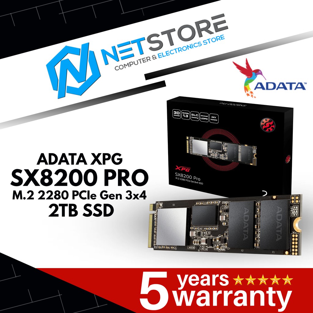 Xpg sx8200 store pro 2tb