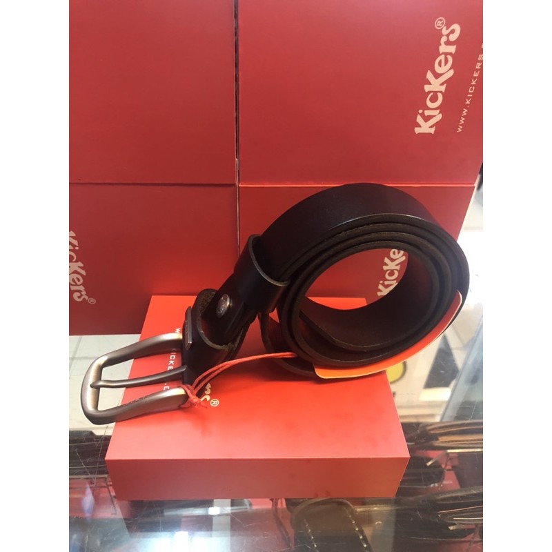 Kickers Full Leather Belt KICB86281 (BLACK) | Shopee Malaysia