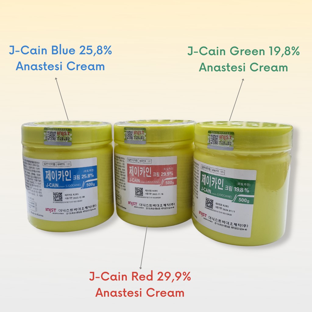 Jcain Anesthesia Cream 500g | Shopee Malaysia