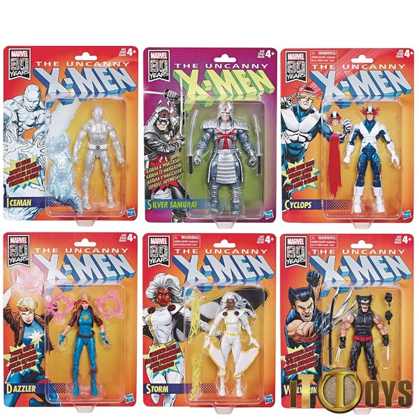 Marvel Legends Retro X-Men (6pcs) | Shopee Malaysia