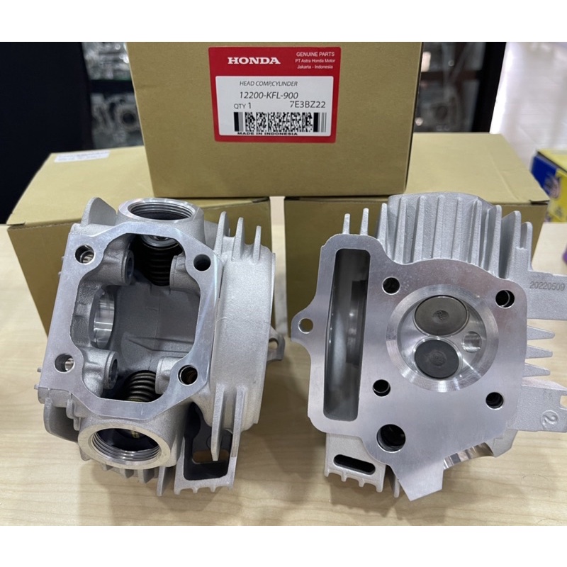 HONDA EX5 CLASS 1 ORIGINAL STANDARD CYLINDER HEAD SET ( WITH VALVE