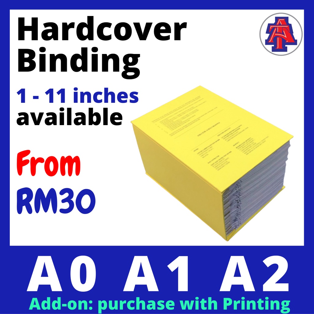 Hardcover Binding for Submission │ Tender drawings binding │ Contract document binding │ Drawing