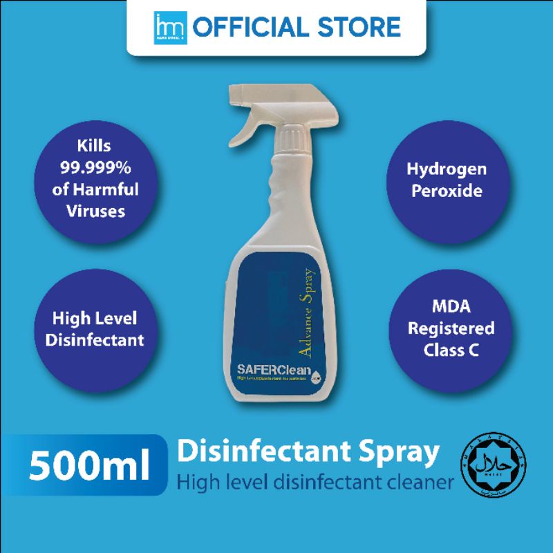 Saferclean Advance Disinfectant (500ml) | Shopee Malaysia