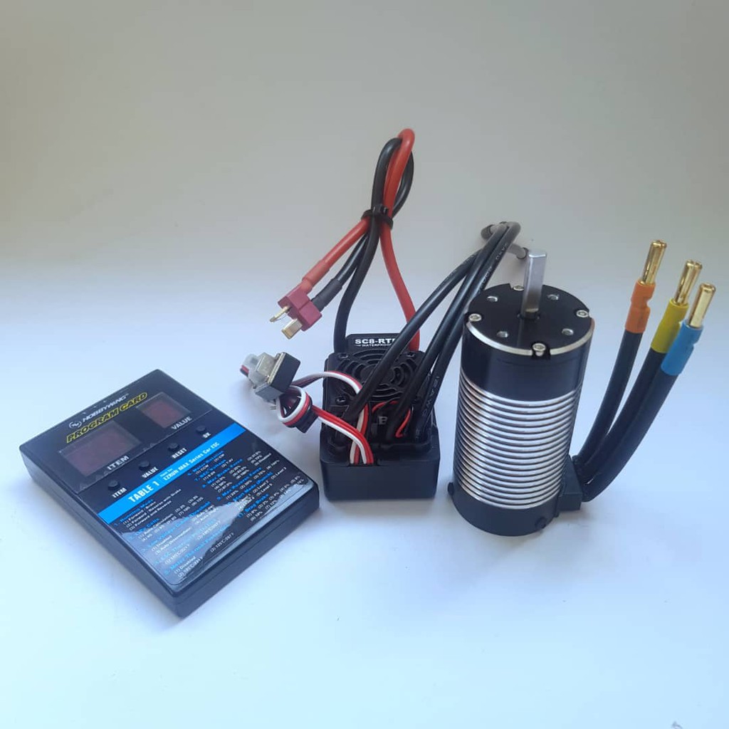Ready Stock Combo Hobbywing SC8-RTR 120A Waterproof Esc + 3670 2500KV ...