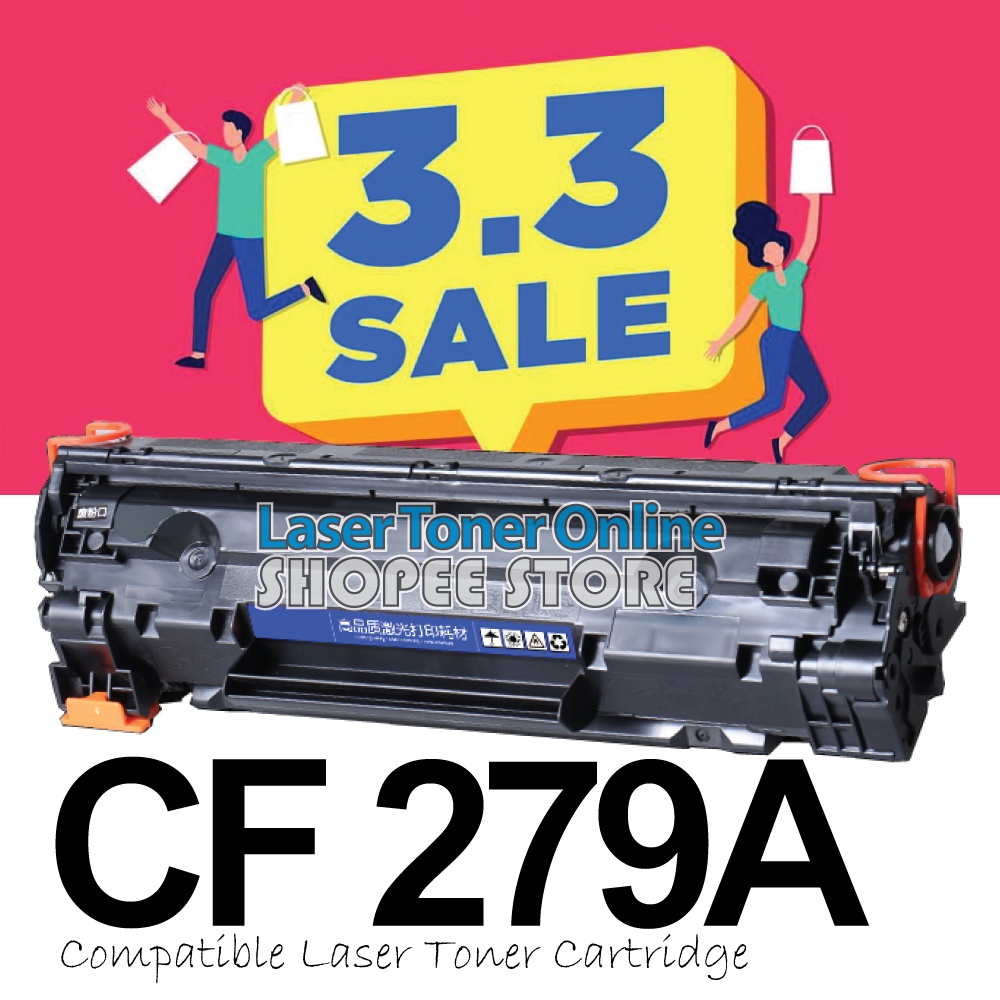 Compatible toner to H* CF279A 279A 79A FOR H* LaserJet M12A M12W MFP ...