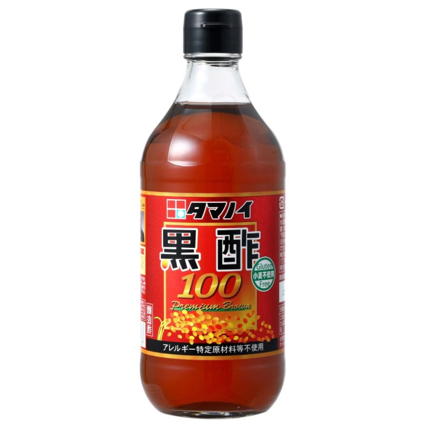 Tamanoi Kuro Su 500ml Japanese Brown Rice Black Vinegar (Gluten Free