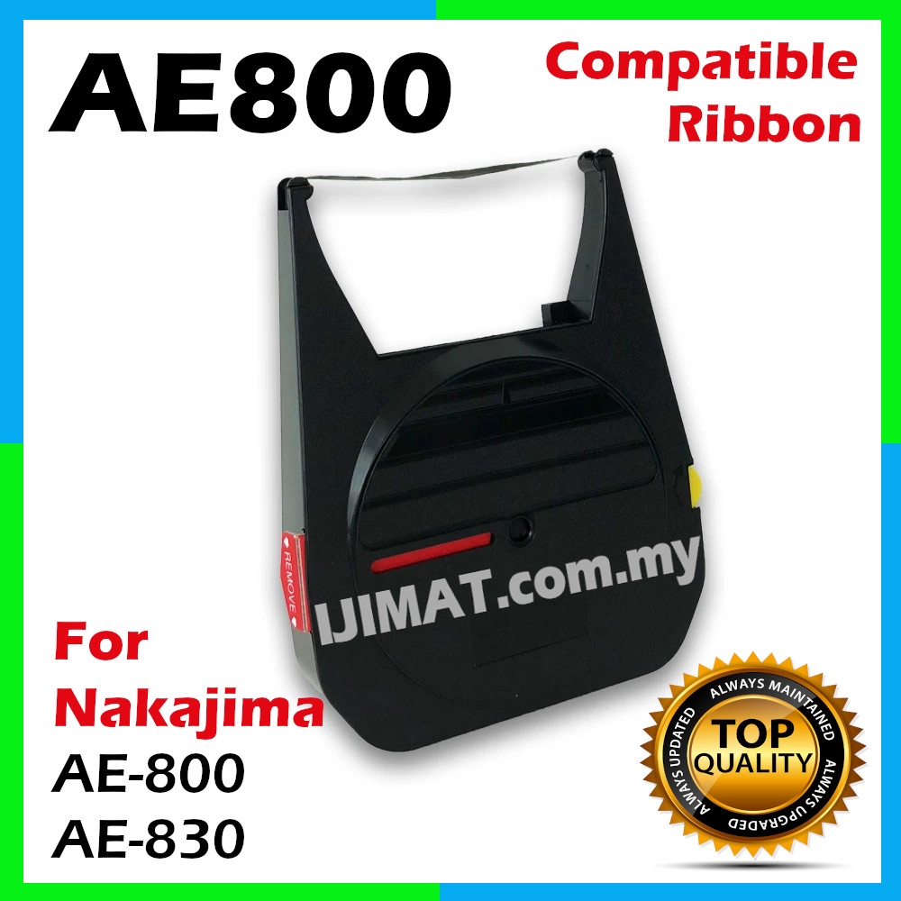 Compatible Type Writer Ribbon Nakajima AE800 AE-800 AE 800 AE830 AE-830 ...
