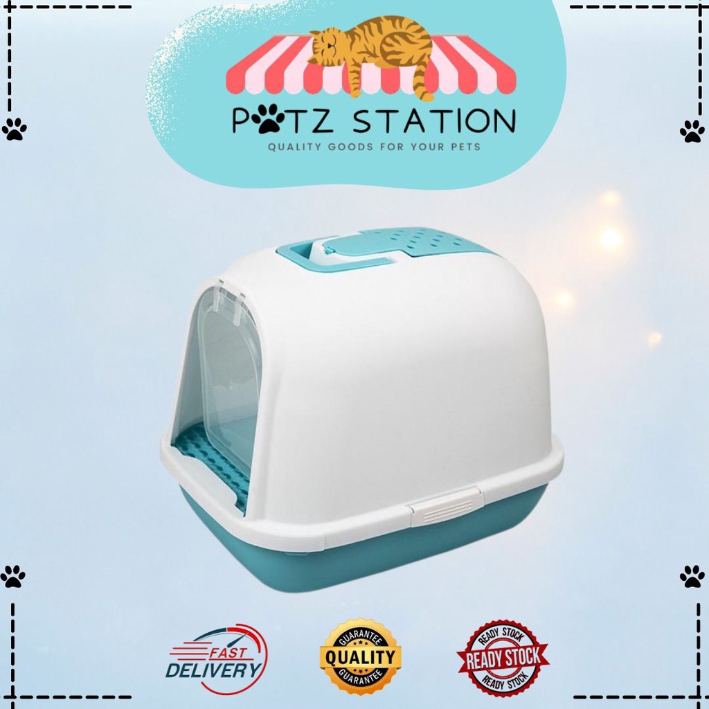 💥READY STOCK💥 / Premium Big Size Cat litter Box / Pets Toilet Box / Toilet Kucing / Litter Tray