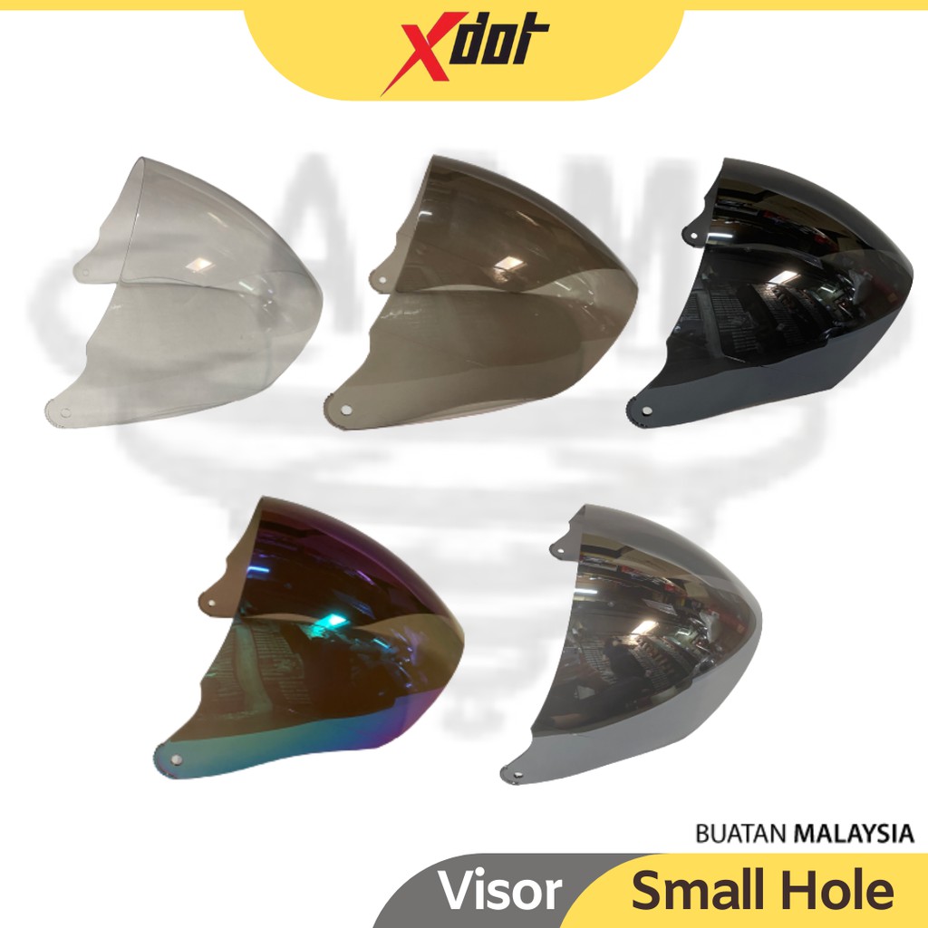 XDOT Small Hole G618 Helmet Visor X Dot G 618 G618N Original Clear ...