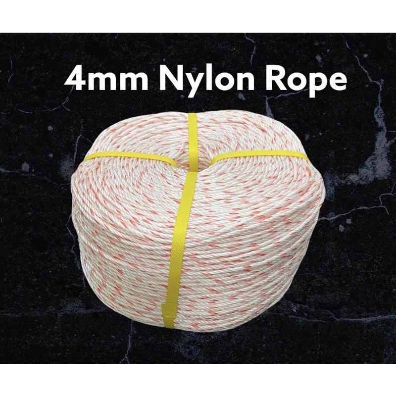 Nylon Rope 100 Meter x 4mm Tali Nilon/尼龙绳 | Shopee Malaysia
