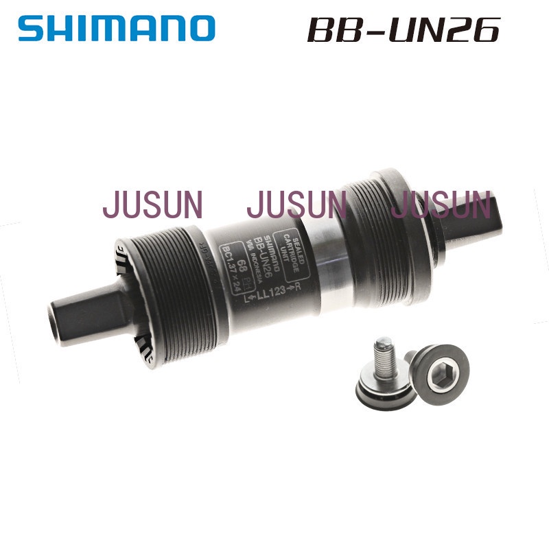 Shimano BB-UN26 BB-UN101 Bottom Bracket 68x123mm Mountain Road Bike ...